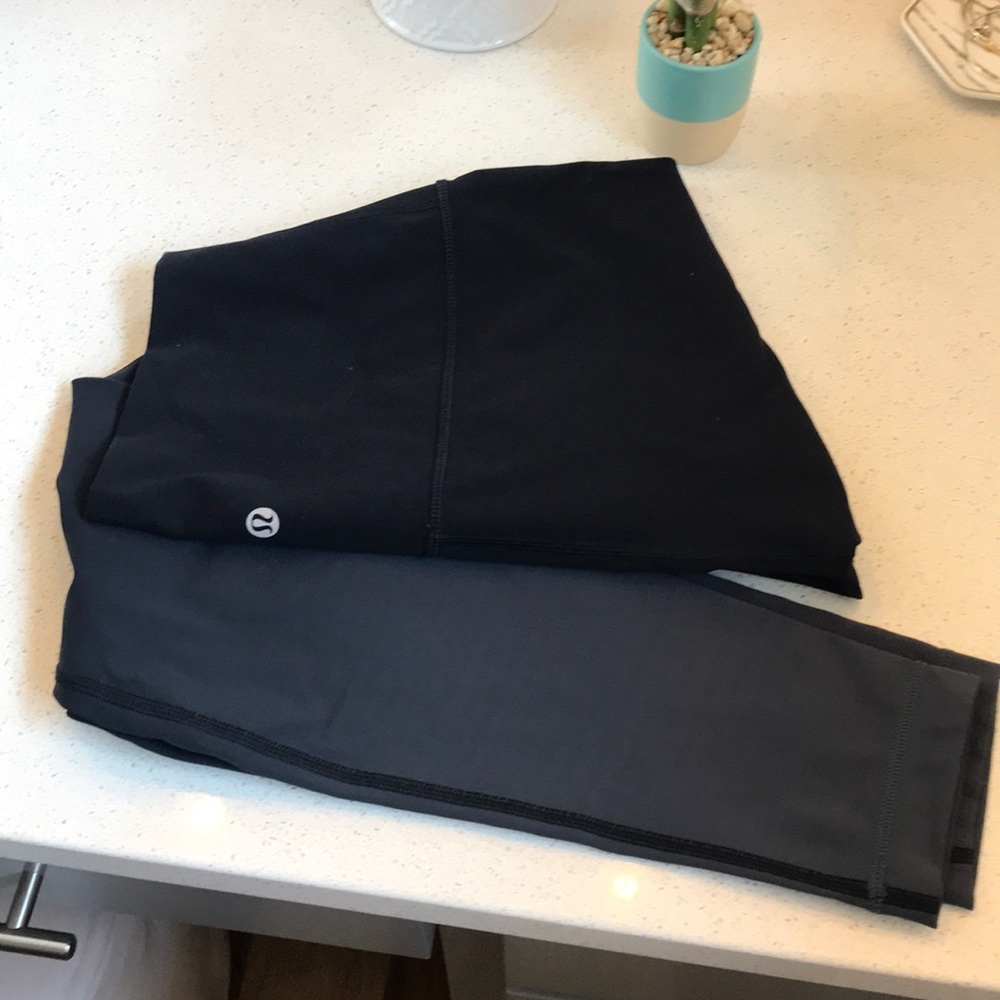 EUC LULULEMON 🍋 ombré wonder under size 8